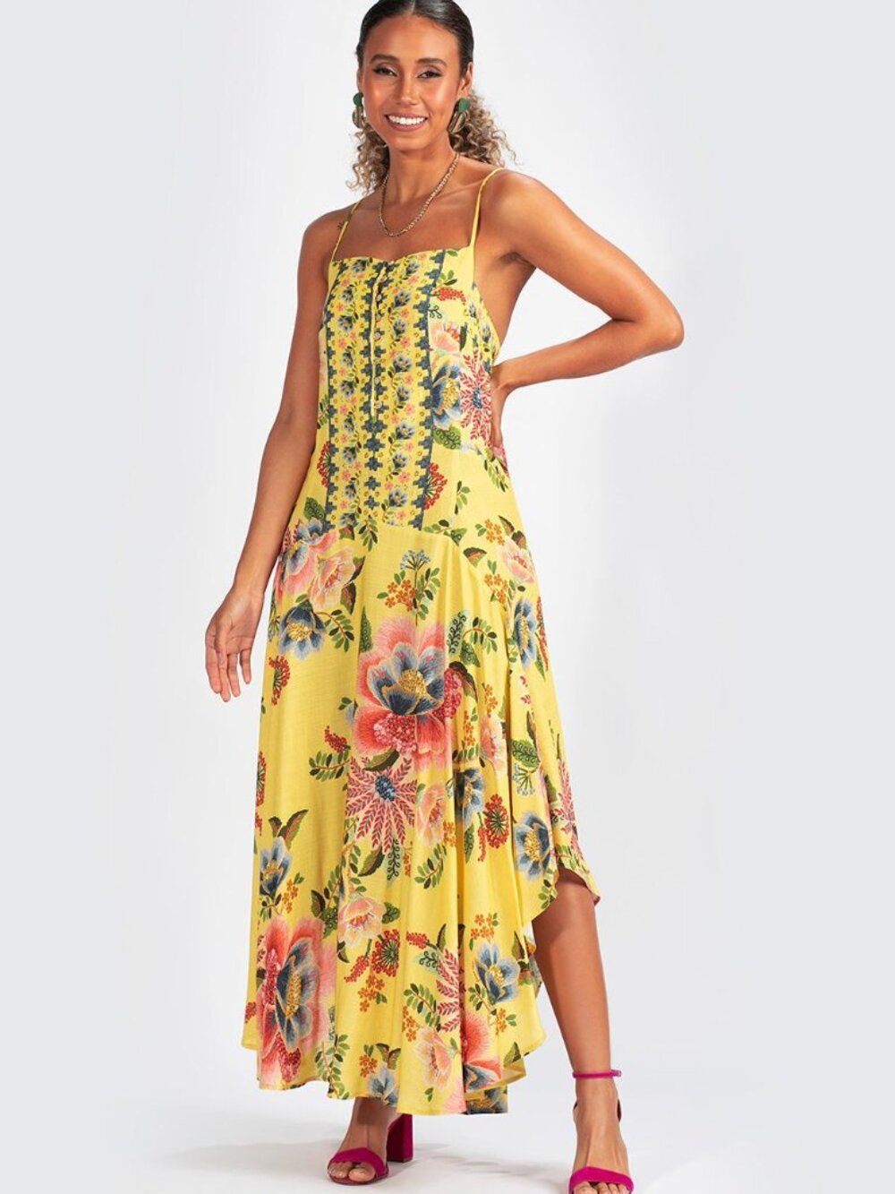 NWT FARM RIO DRESS SIZE EXTRA LARGE ( GG IN TAG) PK3974 D165